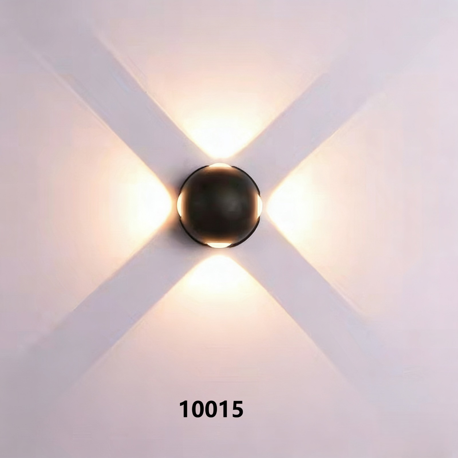 4 way LED wall light 