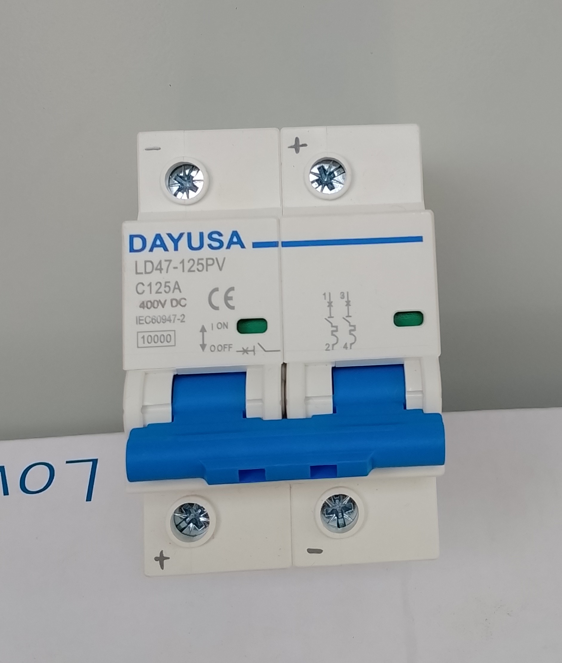 125A DC Breaker 2pole