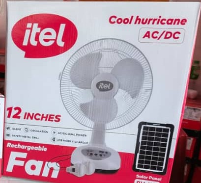 12inches Rechargeable Fan