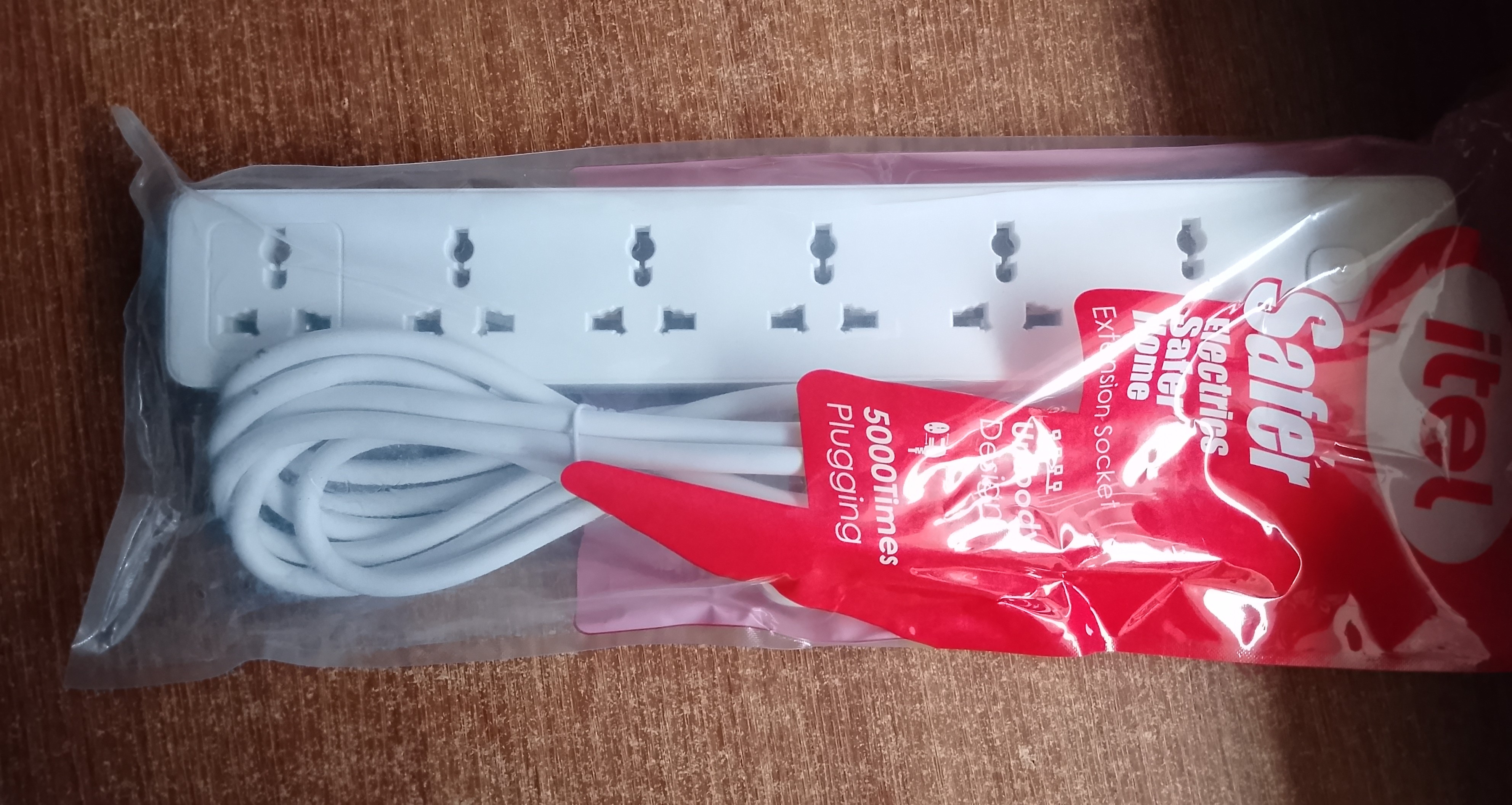 itel 6way extension socket 
