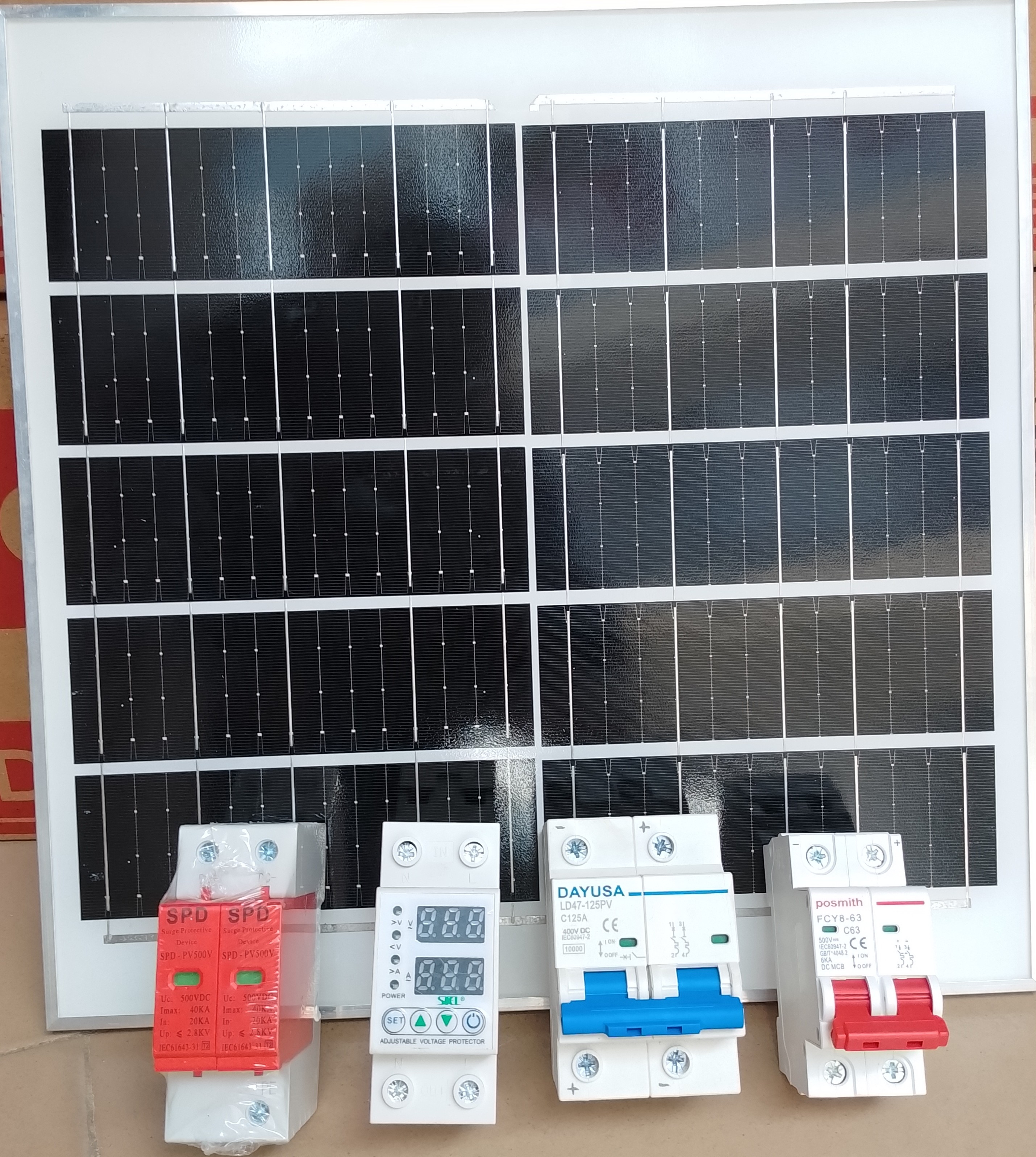 Solar installation materials 